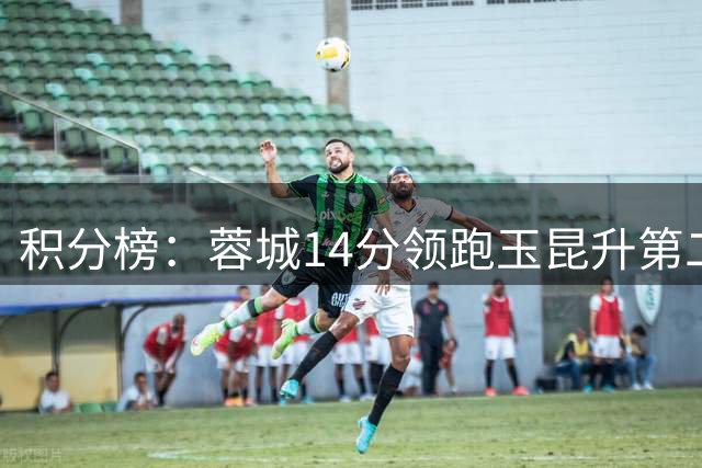 积分榜：蓉城14分领跑玉昆升第二 2-6名差2分 海牛三镇降级区